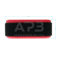 Oro filtras Loncin LC1P70FA, 180130289-0001, 1801302890001, 145 x 60mm