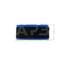 Oro filtras MTD THORX, 751-12260, 75112260, 737-05065, 73705065, išmatavimai 153 x 83 x 66 mm