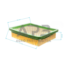 Oro filtras NAC, NGP, HECHT 115 x 100 x 30 mm T-475 T-575 T-675