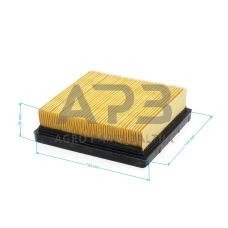 Oro filtras Partner K750. 506 36 72-01, 5063672-01, 506367201 išmatavimai 125 x 113 x 35mm