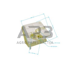 Oro filtras pjūklams STIHL MS024, MS026, MS240, MS260 1121 120 1617, 11211201617
