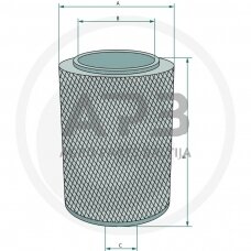 Oro filtras Kubota 1804507M91, 3281825M1, C934X, SA11608K