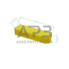 Oro filtras Tecumseh BVS, Vantage, 23410026, išmatavimai 145 x 40 x 30 mm