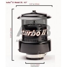 Oro filtras  turbo® 2, Tipas 35-4.1/2", 211035000