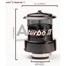 Oro filtras  turbo® 2, Tipas 68-7", 211068002