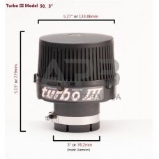 Oro filtras  turbo® 3, Tipas 50-3", 211330000