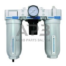 Oro srauto reguliatorius 1" su filtru ir tepaline