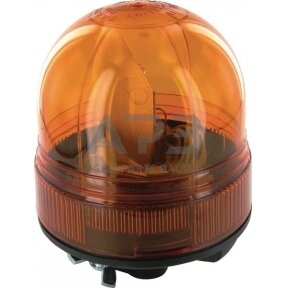 Oranžinis švyturėlis 55W, 12V, Ø 129mm x 165mm Sacex 2187001