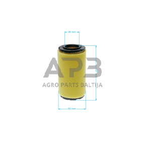 Oro filtras Briggs & Stratton nuo 10AG iki 12,5AG. Išmatavimai 152x79x37mm 793569, GY21055, MIU11511