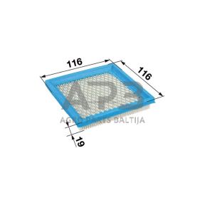 Oro filtras Briggs & Stratton nuo 3,5AG iki 4AG Quantum 399877, 399877S