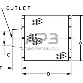 Oro filtras Donaldson C085003