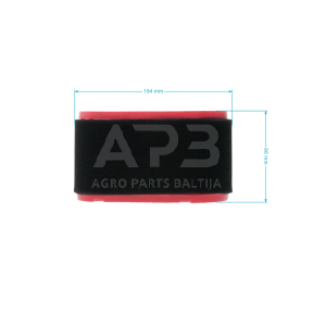 Oro filtras GGP STIGA 85x55/70x150 mm WM, TRE0701, TRE0801 118550199/0, 1185501990, 11850202/0, 118502020