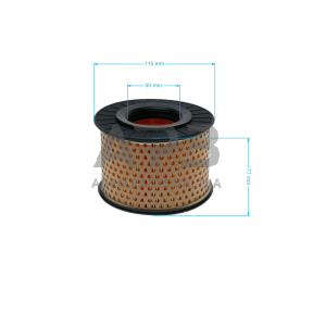 Oro filtras HATZ 113x52x77 mm 1820, 1830, 504260001001