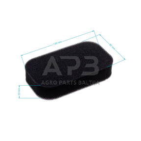 Oro filtras Honda EM2200, 17211-ZB2-000, 17211ZB2000