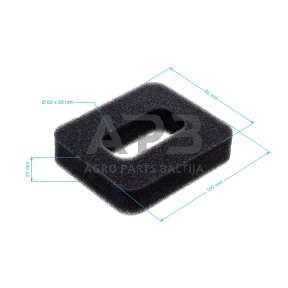 Oro filtras Husqvarna 245R. 502 11 58 01, 5021158-01, 502115801