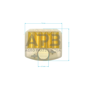 Oro filtras Husqvarna 340E. 537 02 40-01, 5370240-01, 537024001
