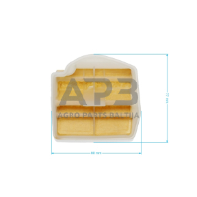 Oro filtras Husqvarna 445E. 544 08 08-03, 5440808-03, 544080803