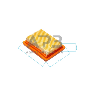 Oro filtras krūmapjovėms STIHL FS120, FS200, FS250, FS300, FS310, FS350, FS380, FS400, FS450, FS480, BT120C, BT121, BT130, HT250, KA120, KA250, KM130, FR350, FR450, FR480 4134 141 0300, 41341410300