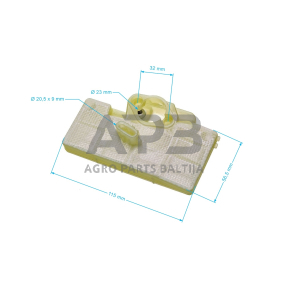 Oro filtras pjūklams STIHL MS029, MS039, MS290, MS310, MS390 1127 120 1620, 11271201620 NYLON