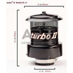 Oro filtras  turbo® 2, Tipas 24-4", 211024015