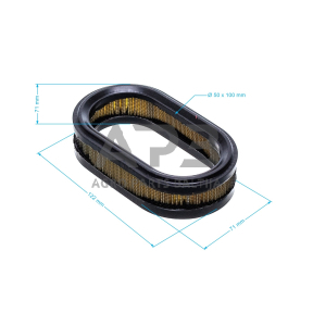 Oro filtras Wacker BH22, BH23, BH24