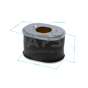 Oro filtras Zongshen 168FB GB200 101 x 73 x 70mm