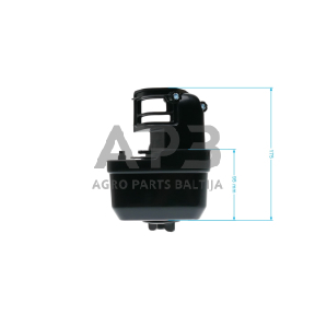 Oro filtro korpusas ZONGSHEN GB200 100004690