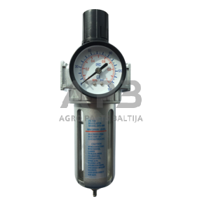 Oro srauto reguliatorius 1/2" su filtru