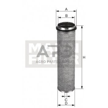 Oro filtras MANN-FILTER CF1000 1 Oro filtras MANN-FILTER CF1000 1