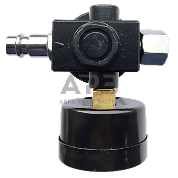 Oro srauto reguliatorius su manometru 2 Oro srauto reguliatorius su manometru 2