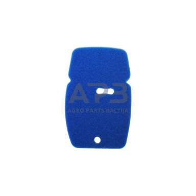 Oro filtras gamintojui Partner K1250 išmatavimai: 255x165x18