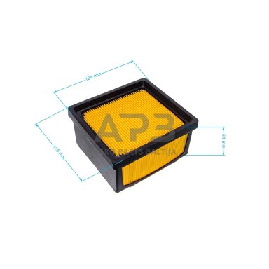 Oro filtras Husqvarna K760. 525 47 06-01, 5254706-01, 525470601, 574 36 23-01, 5743623-01, 574362301