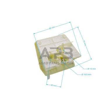 Oro filtras pjūklams STIHL MS024, MS026, MS240, MS260 1121 120 1617, 11211201617