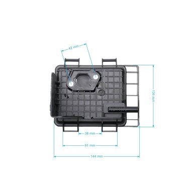 Oro filtro dangtelis NAC T475, T575, T675 Oro filtro dangtelis NAC T475, T575, T675