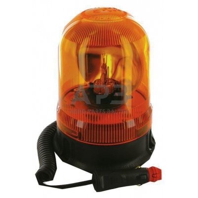 Magnetinis oranžinis švyturėlis 12V arba 24V Ø142 mm be lempučių Sacex LA25012 Magnetinis oranžinis švyturėlis 12V arba 24V Ø142 mm be lempučių Sacex LA25012