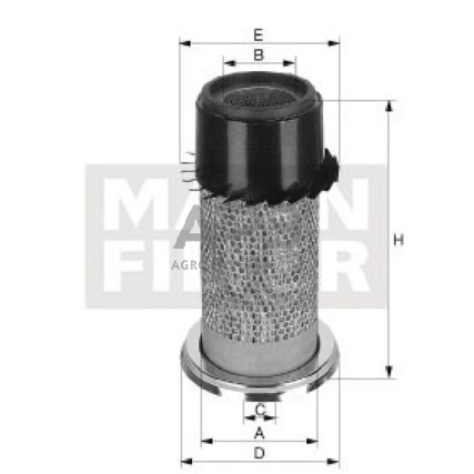 Oro filtras MANN-FILTER C16340 1