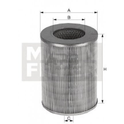 Oro filtras MANN-FILTER C1140 1 Oro filtras MANN-FILTER C1140 1