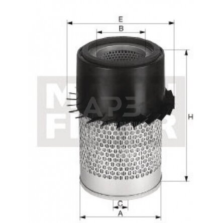 Oro filtras MANN-FILTER C141794 1