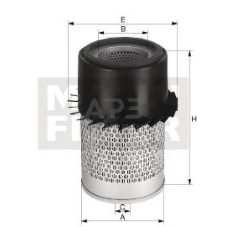 Oro filtras MANN-FILTER C16335 1