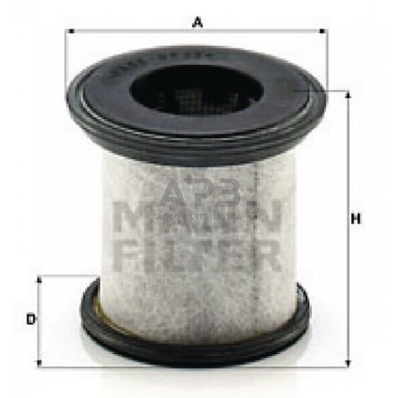 Oro filtras MANN-FILTER LC7001 1