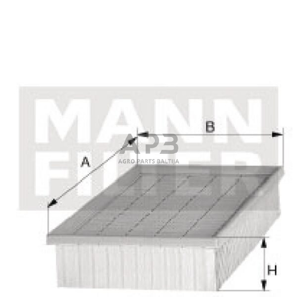 Oro filtras MANN-FILTER C26168 1