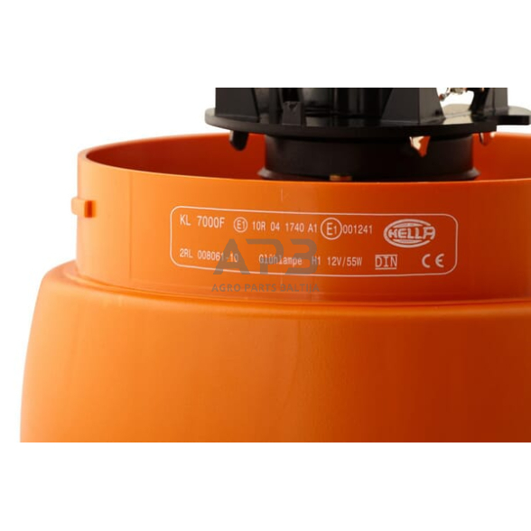 Oranžinis švyturėlis Halogen KL7000 Hella 2RL008061101 4 Oranžinis švyturėlis Halogen KL7000 Hella 2RL008061101 4