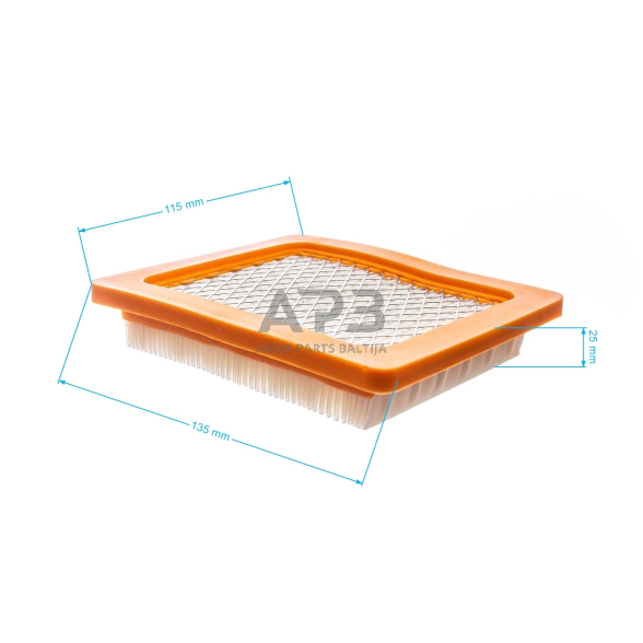 Oro filtras 133x114x23 mm 2