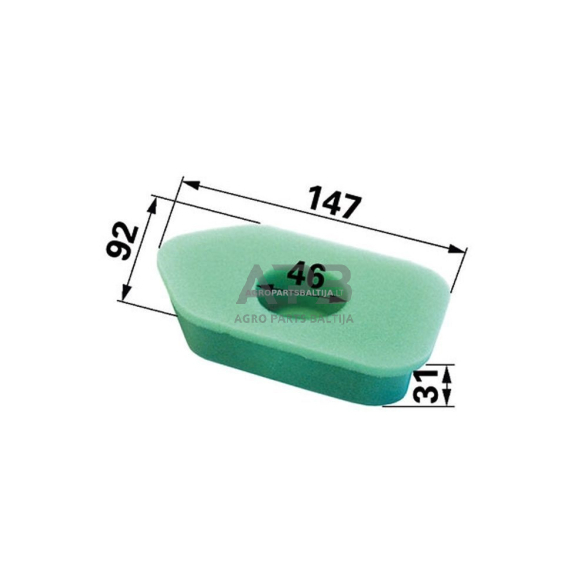 Oro filtras Briggs & Stratton Classic, Quattro nuo 3AG iki 4AG 090100, 092500, 092900, 093900, 095900, 096500, 096900, 098900, 09C900, 09D900, 09H900, 10A900 272235, 272235S 1 Oro filtras Briggs & Stratton Classic, Quattro nuo 3AG iki 4AG 090100, 092500, 092900, 093900, 095900, 096500, 096900, 098900, 09C900, 09D900, 09H900, 10A900 272235, 272235S 1