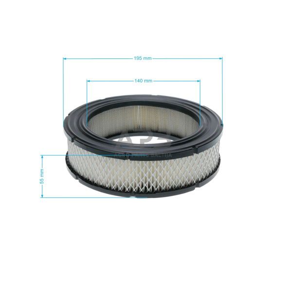 Oro filtras Briggs & Stratton dviejų cilindrų V-twin VANGUARD 692519, 806232 3