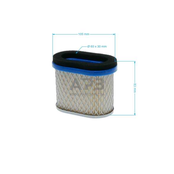 Oro filtras Briggs & Stratton nuo 6AG iki 6,5AG Quantum, INTEK 692446, 692496 3