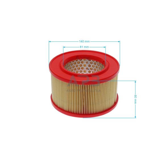 Oro filtras HATZ 140x79x87 mm 1D41, 1D50, 04030100, 4030100 1