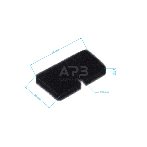 Oro filtras Husqvarna 240 RJ. 502 19 86 02, 5021986-02, 502198602 1