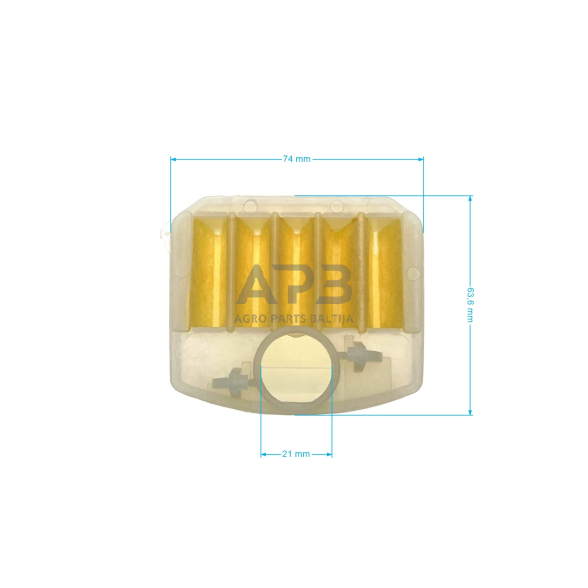 Oro filtras Husqvarna 353. 537 02 40-01, 5370240-01, 537024001 1 Oro filtras Husqvarna 353. 537 02 40-01, 5370240-01, 537024001 1
