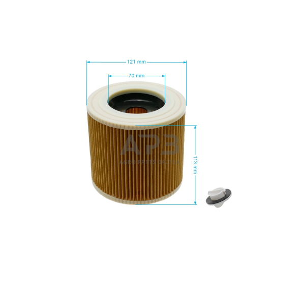 Oro filtras Karcher 2004, 2054 ME, 2024 pt, 2101, SE 4001, WD 2.200, WD 2.500, WD 3.200 1